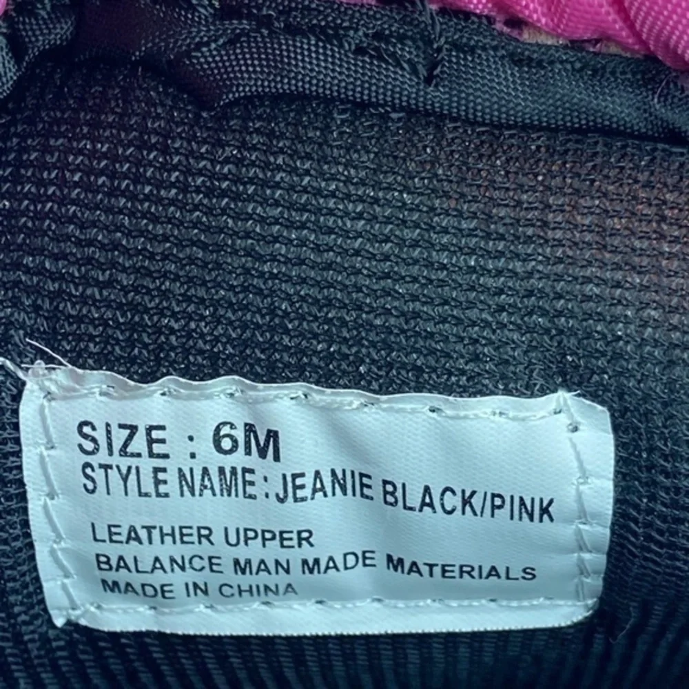 Totes‎ Jeanie Winter Snow Boots Black Pink Size 6